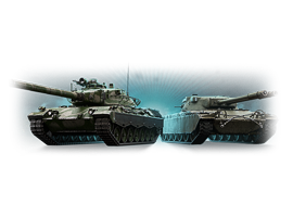 两辆专属坦克